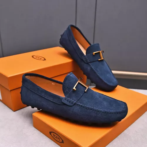 Replica TOD'S Oxfords Shoes For Women #1274480 $88.00 USD for Wholesale