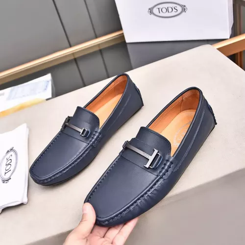 Replica TOD'S Oxfords Shoes For Men #1274609 $76.00 USD for Wholesale