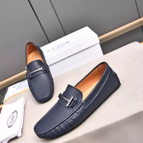 Replica TOD'S Oxfords Shoes For Men #1274609 $76.00 USD for Wholesale