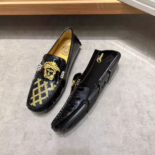 Replica Versace Leather Shoes For Men #1274751, $68.00 USD, [ITEM#1274751], Replica Versace Leather Shoes outlet from China