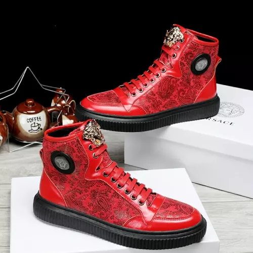 Versace High Tops Shoes For Men #1274972