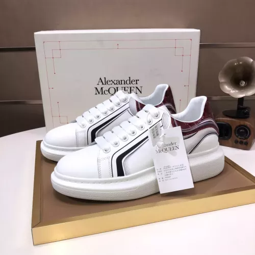 Replica Alexander McQueen Casual Shoes For Women #1274993 $100.00 USD for Wholesale