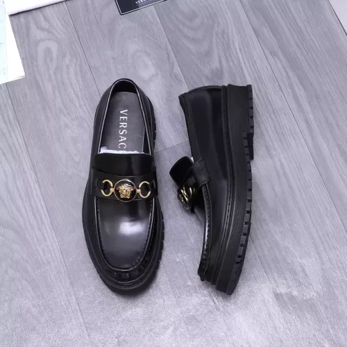 Replica Versace Leather Shoes For Men #1275007, $88.00 USD, [ITEM#1275007], Replica Versace Leather Shoes outlet from China