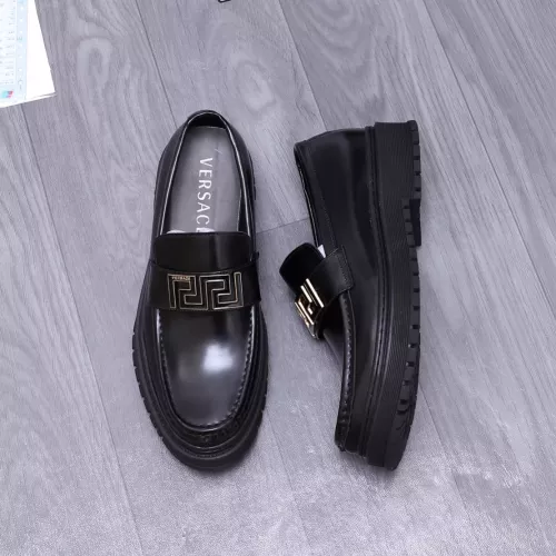 Replica Versace Leather Shoes For Men #1275009, $88.00 USD, [ITEM#1275009], Replica Versace Leather Shoes outlet from China