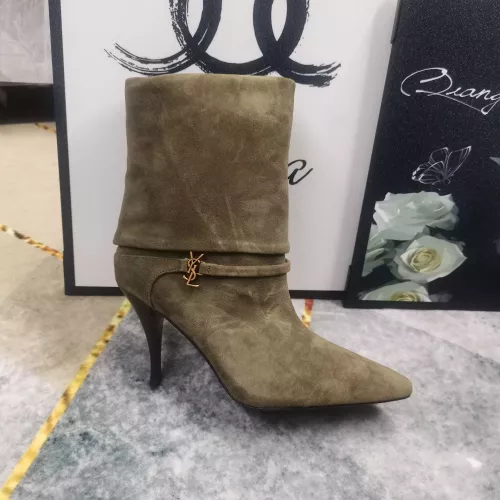 Replica Yves Saint Laurent YSL Boots For Women #1275341 $162.00 USD for Wholesale