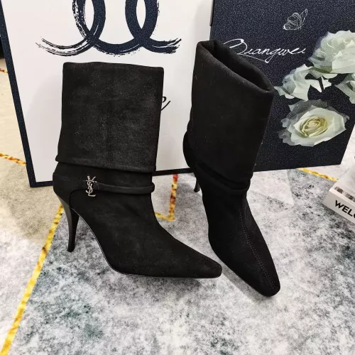 Replica Yves Saint Laurent YSL Boots For Women #1275342, $162.00 USD, [ITEM#1275342], Replica Yves Saint Laurent YSL Boots outlet from China