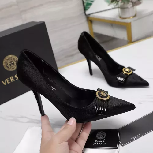 Replica Versace High-Heeled Shoes For Women #1275357 $118.00 USD for Wholesale