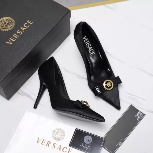 Replica Versace High-Heeled Shoes For Women #1275357 $118.00 USD for Wholesale