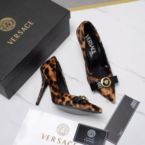 Replica Versace High-Heeled Shoes For Women #1275358 $118.00 USD for Wholesale