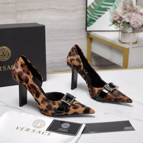 Replica Versace High-Heeled Shoes For Women #1275359 $118.00 USD for Wholesale