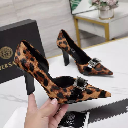 Replica Versace High-Heeled Shoes For Women #1275359 $118.00 USD for Wholesale