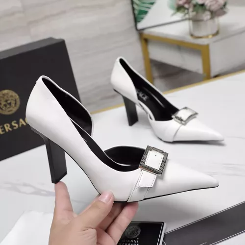 Replica Versace High-Heeled Shoes For Women #1275360 $118.00 USD for Wholesale