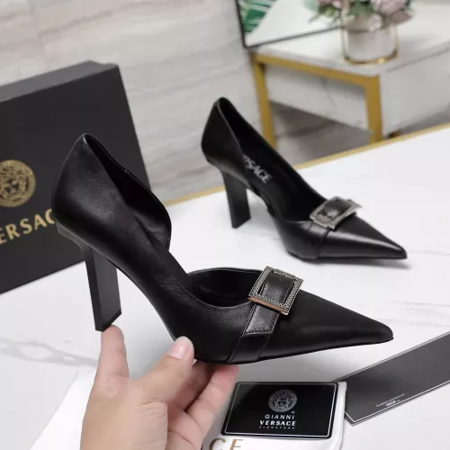 Replica Versace High-Heeled Shoes For Women #1275361 $118.00 USD for Wholesale