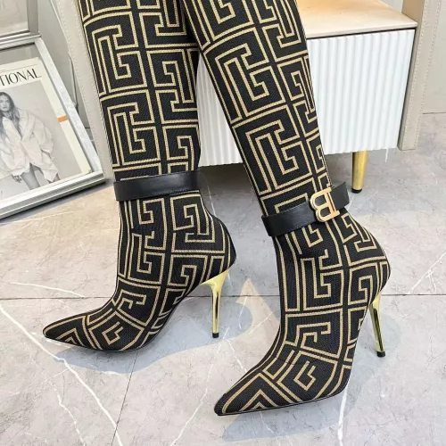 Replica Balmain Boots For Women #1275439 $112.00 USD for Wholesale