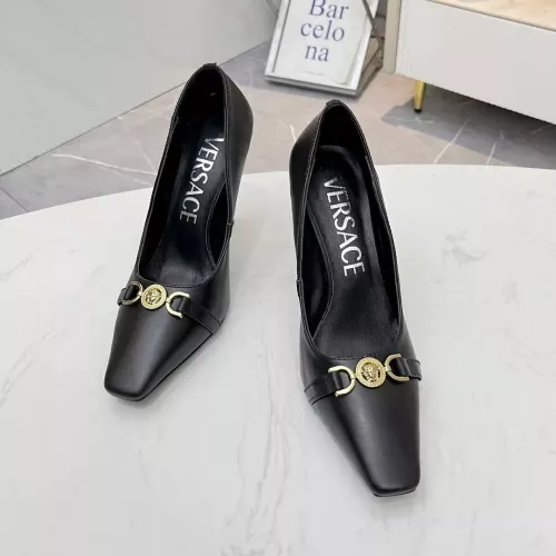 Replica Versace High-Heeled Shoes For Women #1275469 $80.00 USD for Wholesale