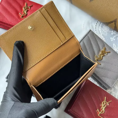 Replica Yves Saint Laurent AAA Quality Wallets For Women #1275592 $85.00 USD for Wholesale