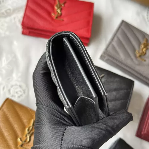 Replica Yves Saint Laurent AAA Quality Wallets For Women #1275594 $85.00 USD for Wholesale