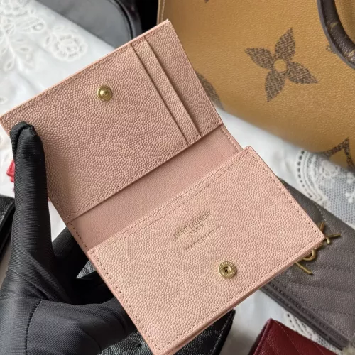 Replica Yves Saint Laurent AAA Quality Wallets For Women #1275597 $85.00 USD for Wholesale