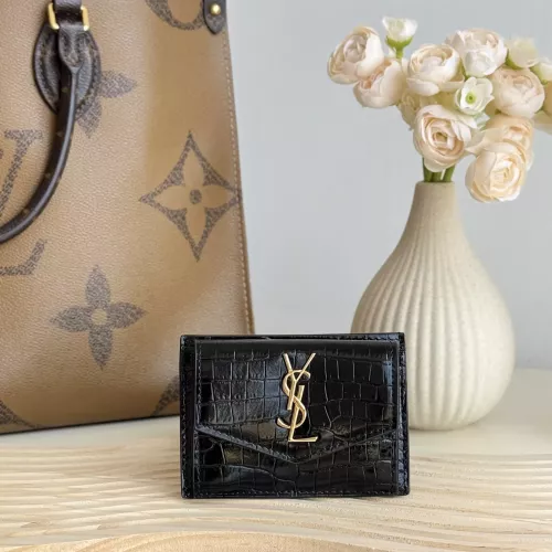 Replica Yves Saint Laurent AAA Quality Card Case For Women #1275614 $80.00 USD for Wholesale