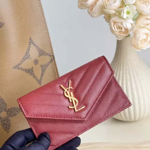 Replica Yves Saint Laurent AAA Quality Card Case For Women #1275618, $80.00 USD, [ITEM#1275618], Replica Yves Saint Laurent AAA Wallets outlet from China