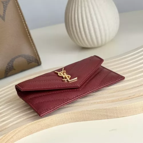 Replica Yves Saint Laurent AAA Quality Card Case For Women #1275618 $80.00 USD for Wholesale