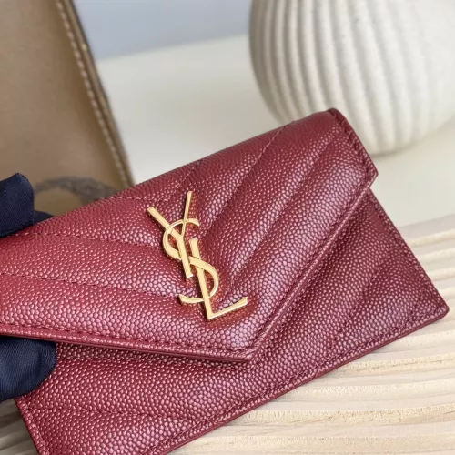 Replica Yves Saint Laurent AAA Quality Card Case For Women #1275618 $80.00 USD for Wholesale