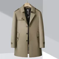 $118.00 USD Burberry Trench Coat Long Sleeved For Men #1272258