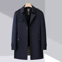 $118.00 USD Burberry Trench Coat Long Sleeved For Men #1272259