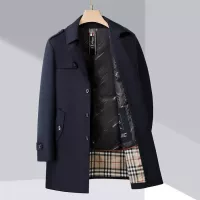 $118.00 USD Burberry Trench Coat Long Sleeved For Men #1272259