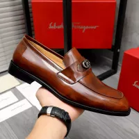 $82.00 USD Salvatore Ferragamo Leather Shoes For Men #1273435