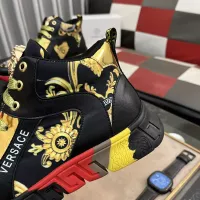 $80.00 USD Versace High Tops Shoes For Men #1273554