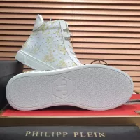 $88.00 USD Philipp Plein PP High Tops Shoes For Men #1274371