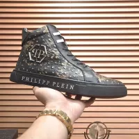 $88.00 USD Philipp Plein PP High Tops Shoes For Men #1274373