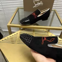 $92.00 USD Christian Louboutin Leather Shoes For Men #1274579