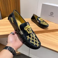 $68.00 USD Versace Leather Shoes For Men #1274751