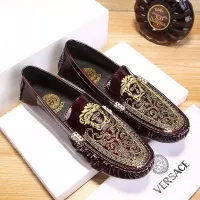 $68.00 USD Versace Leather Shoes For Men #1274773