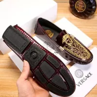 $68.00 USD Versace Leather Shoes For Men #1274773