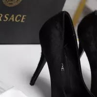 $118.00 USD Versace High-Heeled Shoes For Women #1275357