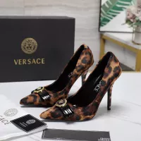 $118.00 USD Versace High-Heeled Shoes For Women #1275358