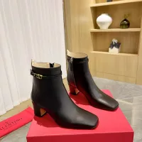 $128.00 USD Valentino Boots For Women #1275516