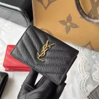 $85.00 USD Yves Saint Laurent AAA Quality Wallets For Women #1275593