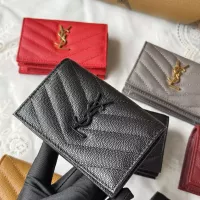 $85.00 USD Yves Saint Laurent AAA Quality Wallets For Women #1275594