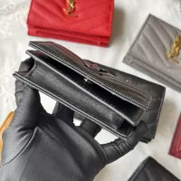 $85.00 USD Yves Saint Laurent AAA Quality Wallets For Women #1275594