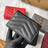 $85.00 USD Yves Saint Laurent AAA Quality Wallets For Women #1275594