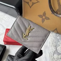 $85.00 USD Yves Saint Laurent AAA Quality Wallets For Women #1275595