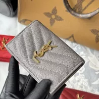 $85.00 USD Yves Saint Laurent AAA Quality Wallets For Women #1275595