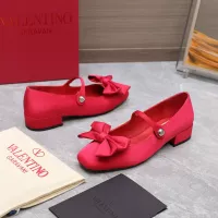 $108.00 USD Valentino Flat Shoes For Women #1275646