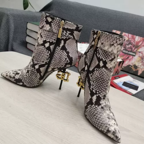 Replica Dolce & Gabbana D&G Boots For Women #1275776 $172.00 USD for Wholesale