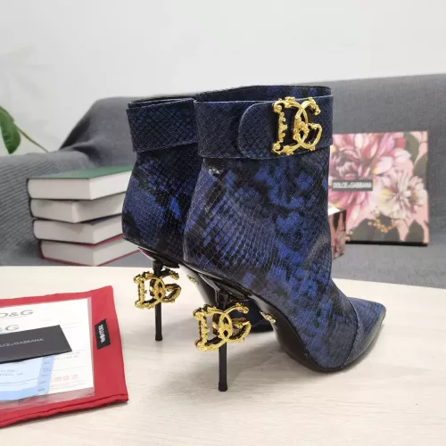 Replica Dolce & Gabbana D&G Boots For Women #1275777 $172.00 USD for Wholesale