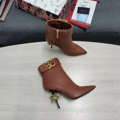 Replica Dolce & Gabbana D&G Boots For Women #1275779 $172.00 USD for Wholesale